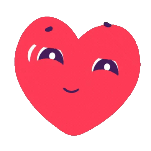 🥰 Стикер «Сердечки» для Telegram