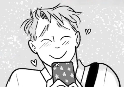 ❤ Стикер «Heartstopper» для Telegram