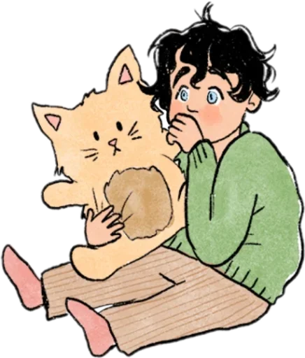 😾 Стикер «Heartstopper» для Telegram