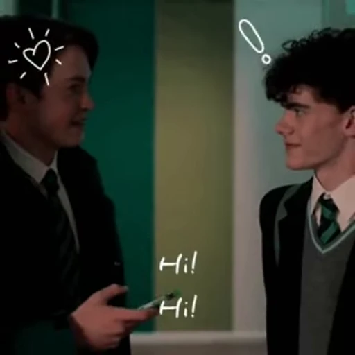 💑 Стикер «Heartstopper Nick Charlie» для Telegram
