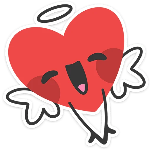 ❤️ Стикер «Сердцеедик» для Telegram
