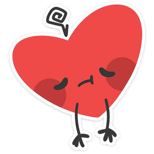 ❤️ Стикер «Сердцеедик» для Telegram