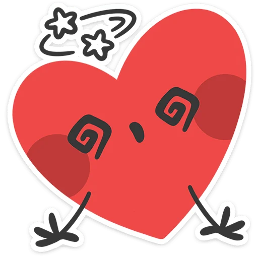 ❤️ Стикер «Сердцеедик» для Telegram