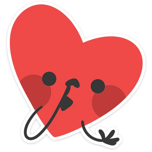 ❤️ Стикер «Сердцеедик» для Telegram