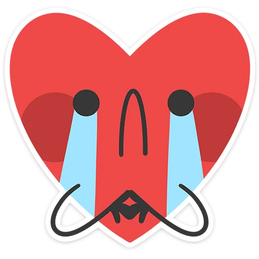 ❤️ Стикер «Сердцеедик» для Telegram