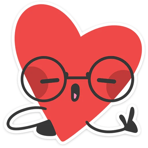 ❤️ Стикер «Сердцеедик» для Telegram