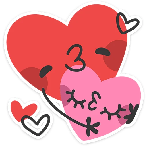 ❤️ Стикер «Сердцеедик» для Telegram