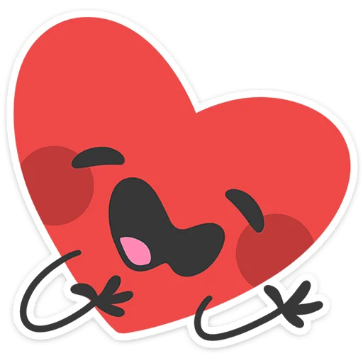 ❤️ Стикер «Сердцеедик» для Telegram