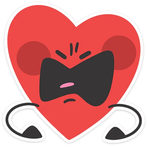 ❤️ Стикер «Сердцеедик» для Telegram