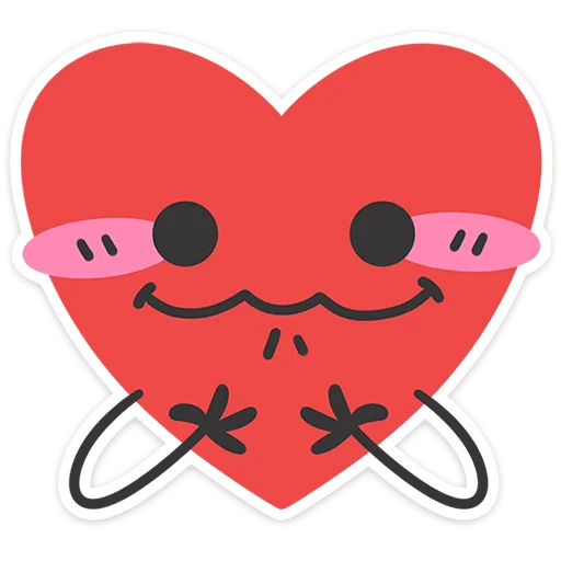❤️ Стикер «Сердцеедик» для Telegram