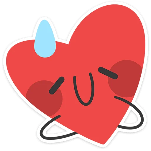 ❤️ Стикер «Сердцеедик» для Telegram