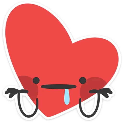 ❤️ Стикер «Сердцеедик» для Telegram