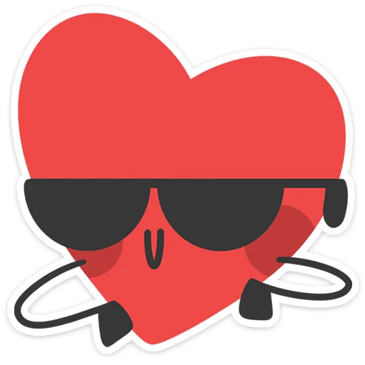❤️ Стикер «Сердцеедик» для Telegram
