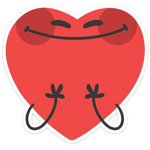 ❤️ Стикер «Сердцеедик» для Telegram