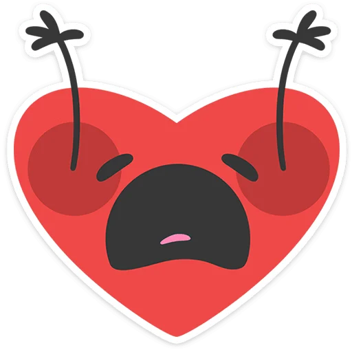 ❤️ Стикер «Сердцеедик» для Telegram