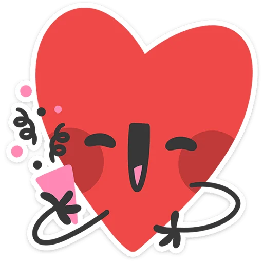 ❤️ Стикер «Сердцеедик» для Telegram