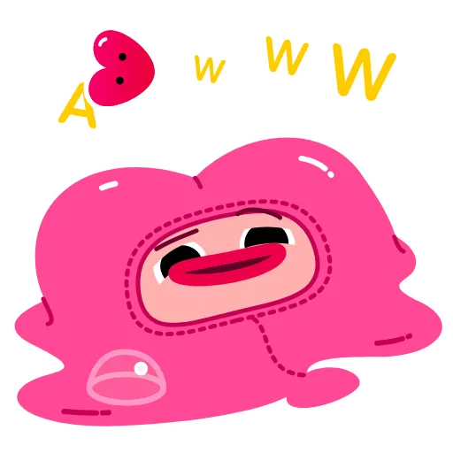 🤤 Стикер «Hearty Hearts» для Telegram