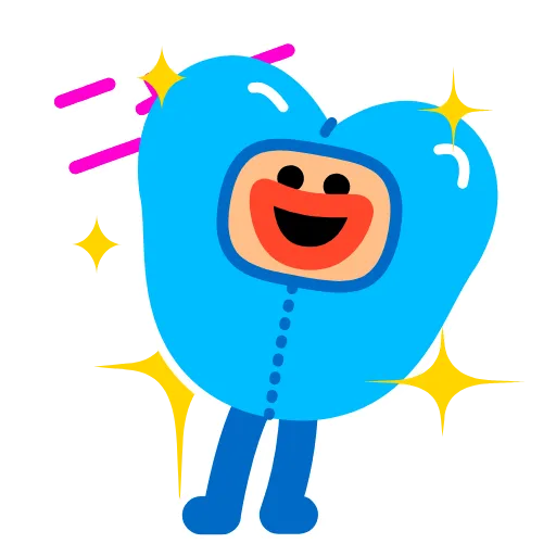🙂 Стикер «Hearty Hearts» для Telegram