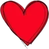 Стикер 56 hearts