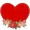 Стикер 51 hearts