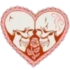 Стикер 24 hearts
