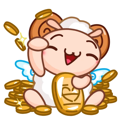 🤑 Стикер «Lamby» для Telegram