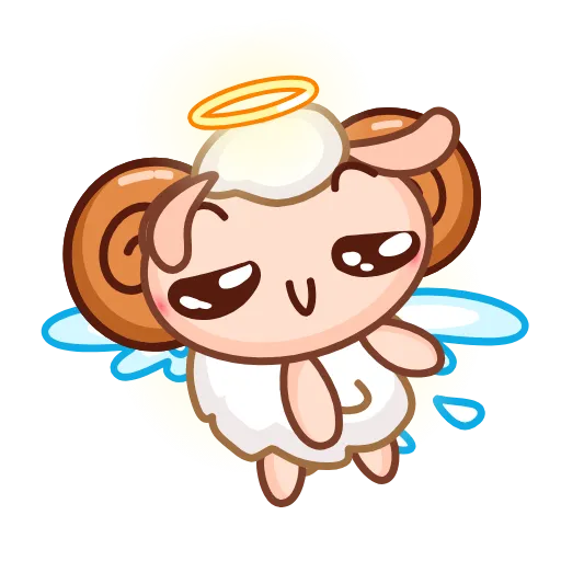 😇 Стикер «Lamby» для Telegram