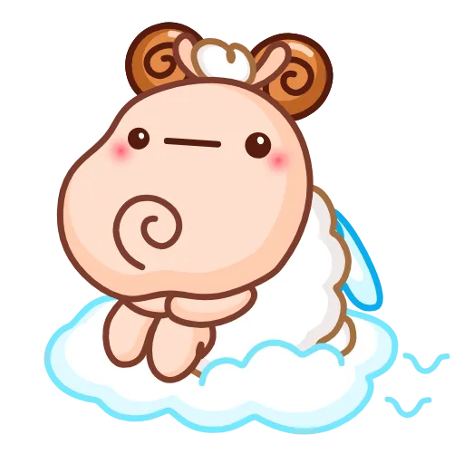 😐 Стикер «Lamby» для Telegram