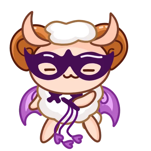😈 Стикер «Lamby» для Telegram