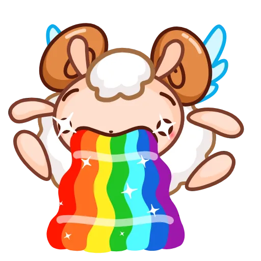 🤩 Стикер «Lamby» для Telegram