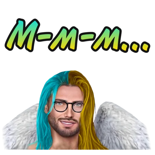 😍 Стикер «Секрет небес 4 Bobby» для Telegram