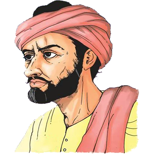 👳‍♀️ Стикер «ਉਦਾਸ ਚਿੱਤ» для Telegram