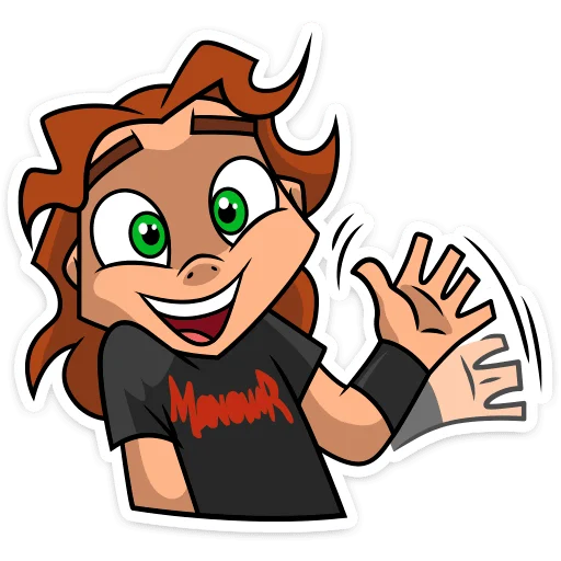 Стикерпак Хэви • Metal Family для Telegram