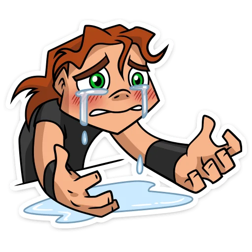 😭 Стикер «Хэви • Metal Family» для Telegram