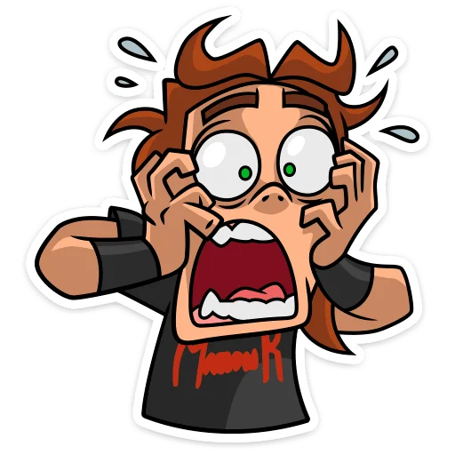 😳 Стикер «Хэви • Metal Family» для Telegram