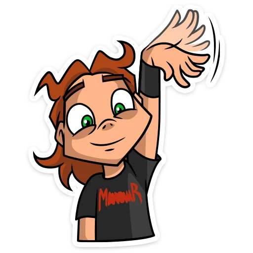 ✋ Стикер «Хэви • Metal Family» для Telegram