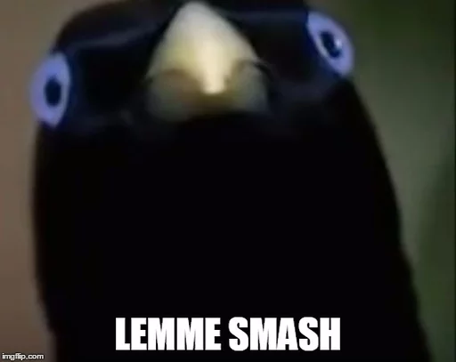 🍆 Стикер «Birb» для Telegram