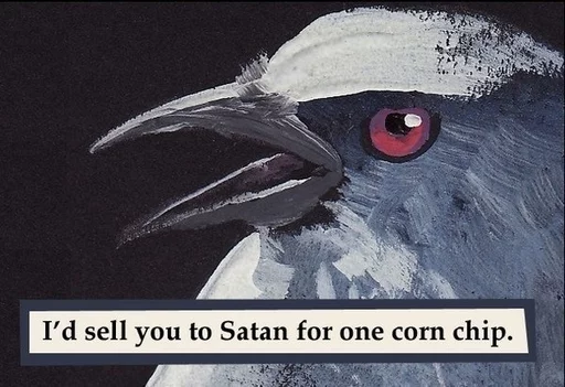 😈 Стикер «Birb» для Telegram
