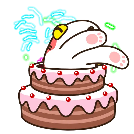 🎂 Стикер «Гектор» для Telegram