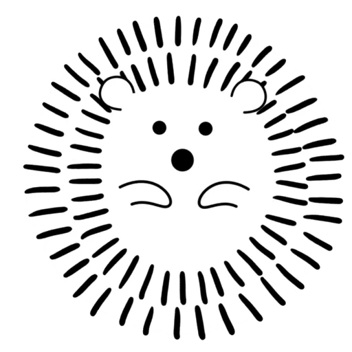 🦔 Стикер «Mr Johnny White» для Telegram