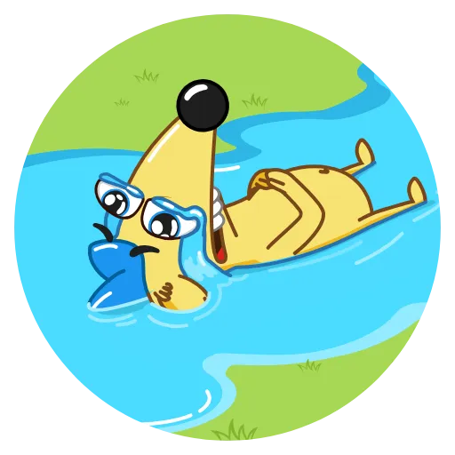 😭 Стикер «Ned the Hedgehog» для Telegram