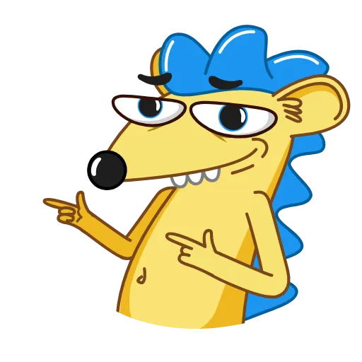 😉 Стикер «Ned the Hedgehog» для Telegram