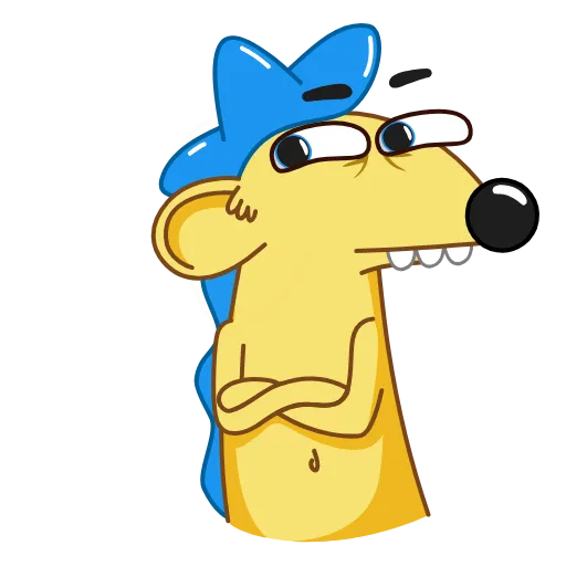 😑 Стикер «Ned the Hedgehog» для Telegram
