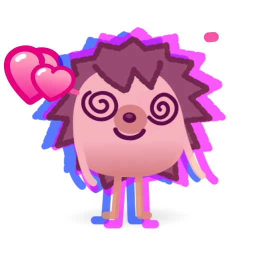 😵‍💫 Стикер «Hedgehoge» для Telegram