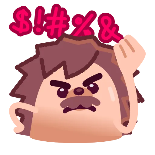 🤌 Стикер «Hedgehoge» для Telegram