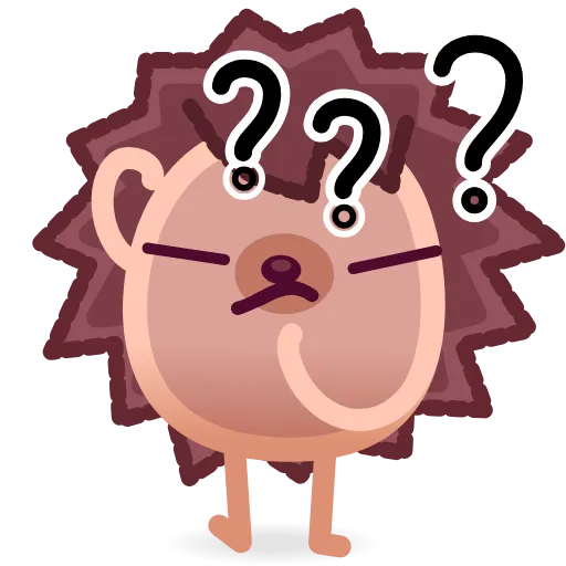 🤔 Стикер «Hedgehoge» для Telegram