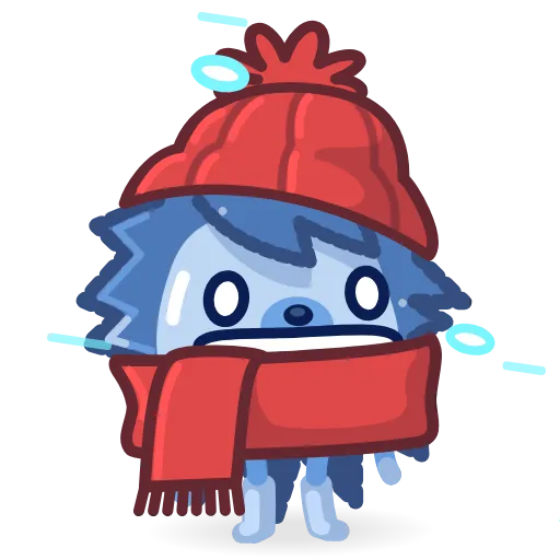 🥶 Стикер «Hedgehoge» для Telegram
