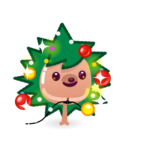 🎄 Стикер «Hedgehoge» для Telegram