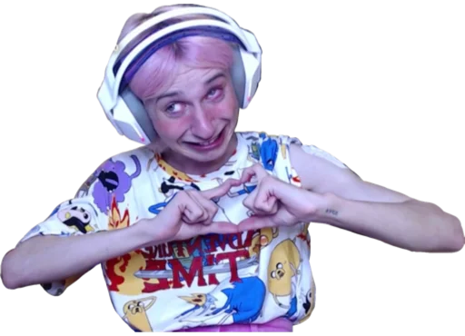 🤍 Стикер «Hehehehehehehehe» для Telegram