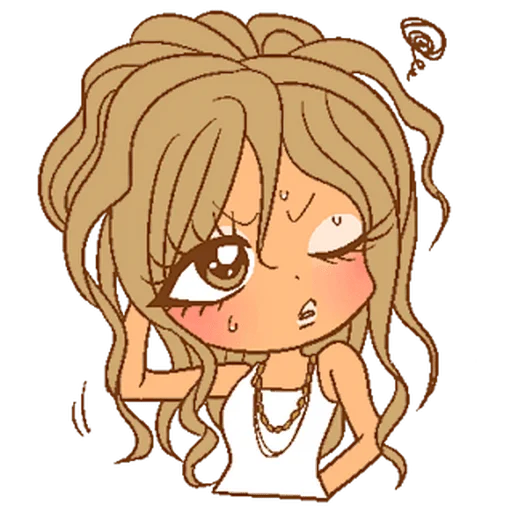 😅 Стикер «2000s gyaru» для Telegram